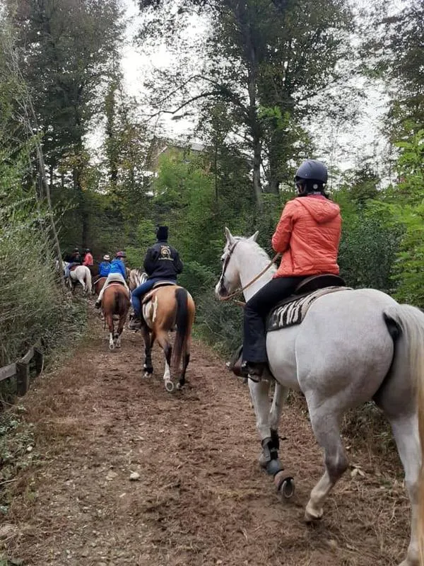 Passeggiata a cavallo a San Maurizio Canavese