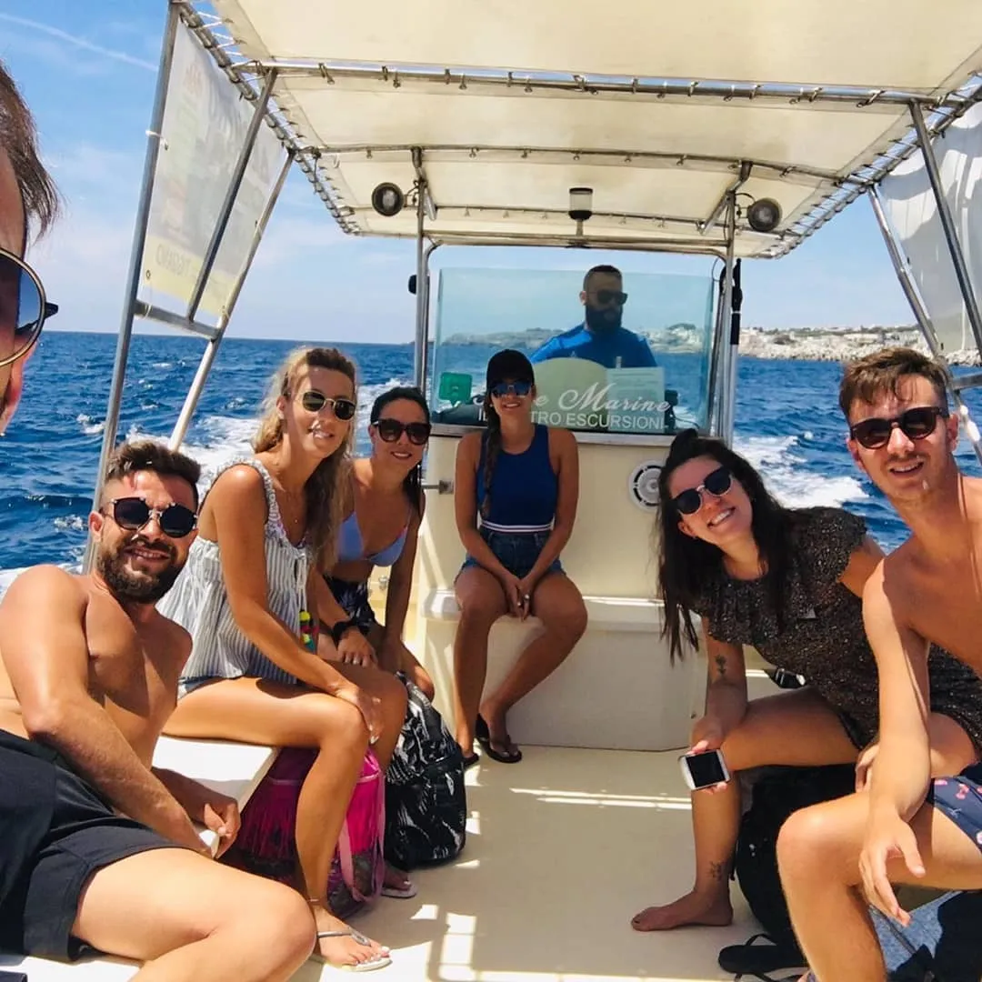 Giro in barca di 3 ore alle Grotte di Santa Maria di Leuca