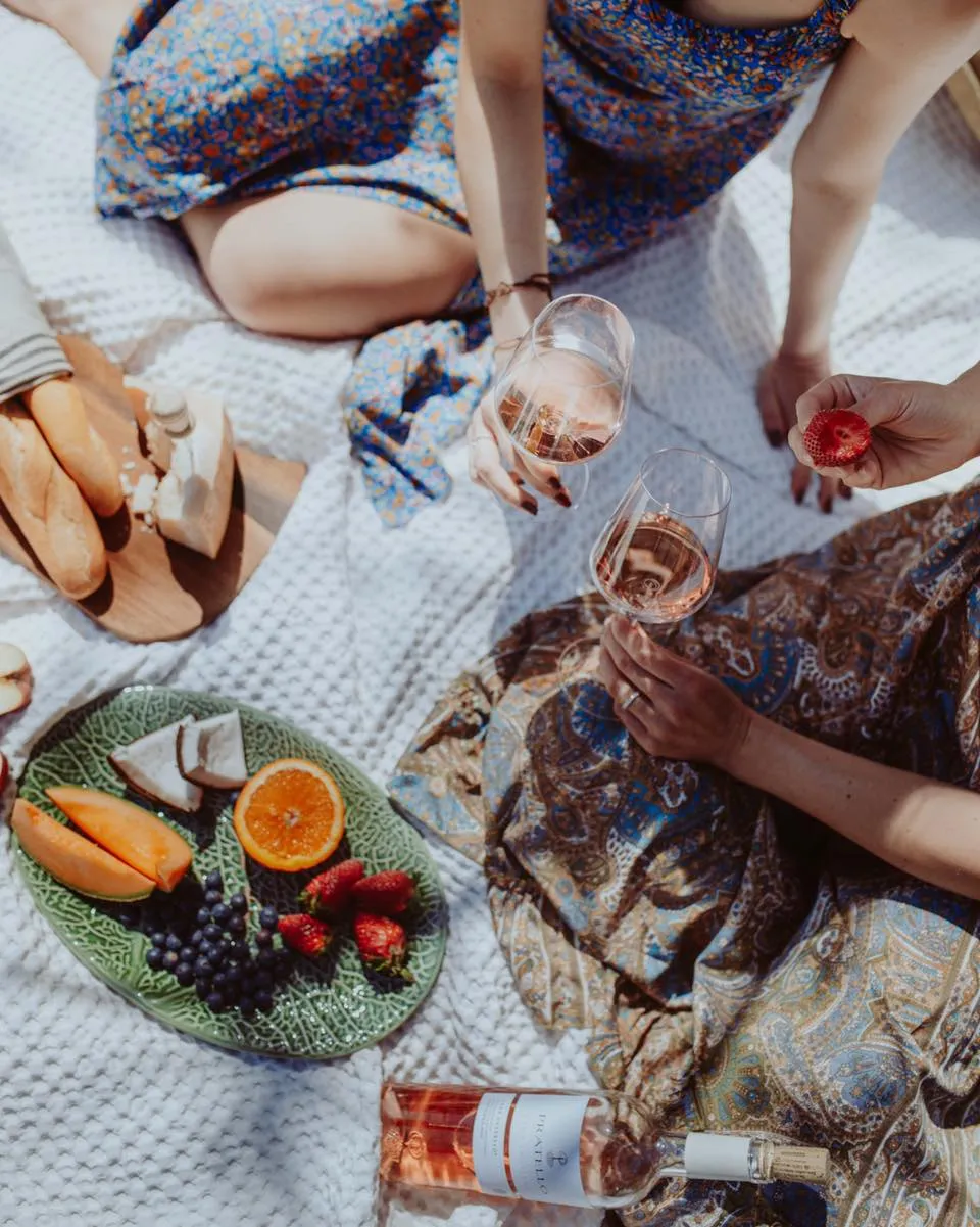 Picnic in vigna al Lago di Garda