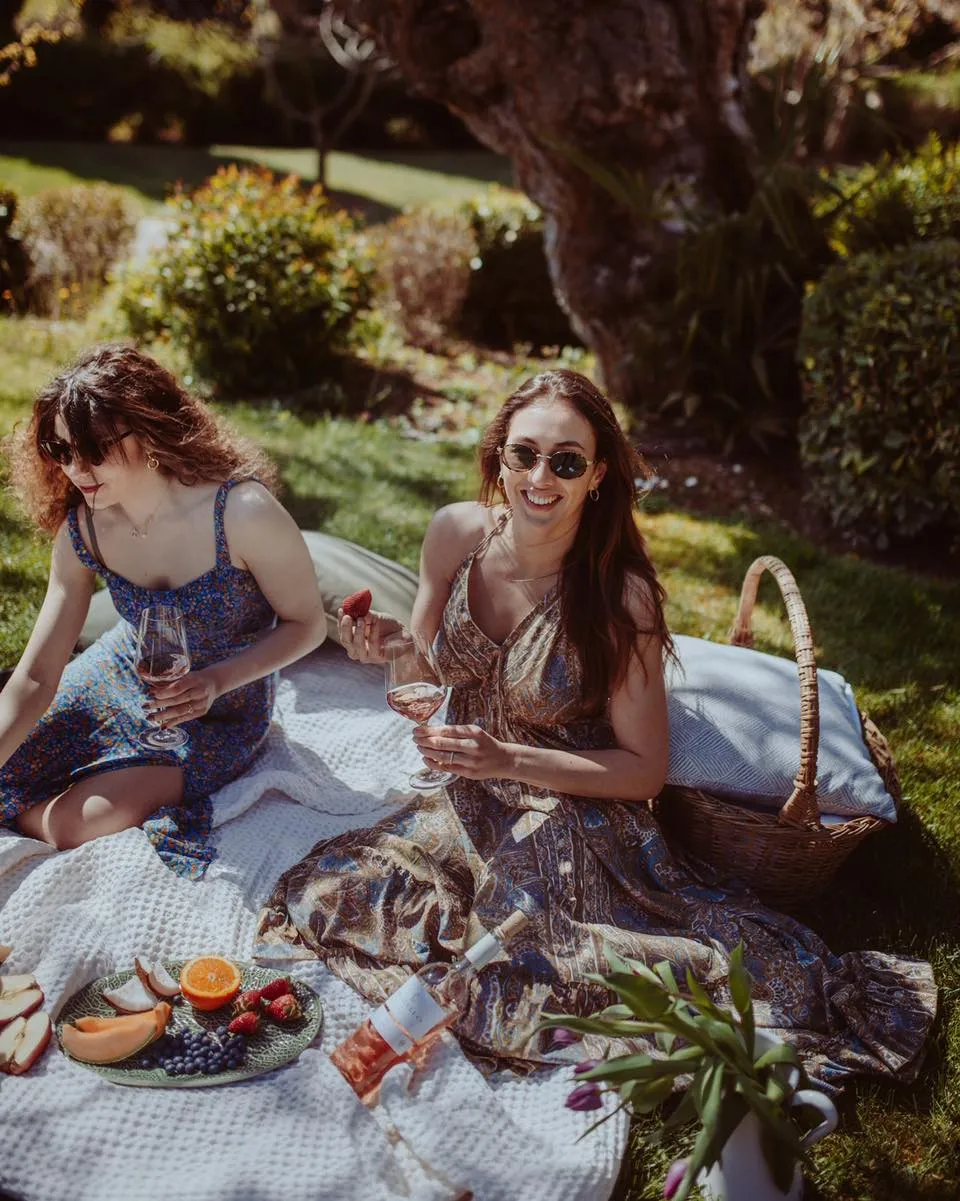 Picnic in vigna al Lago di Garda