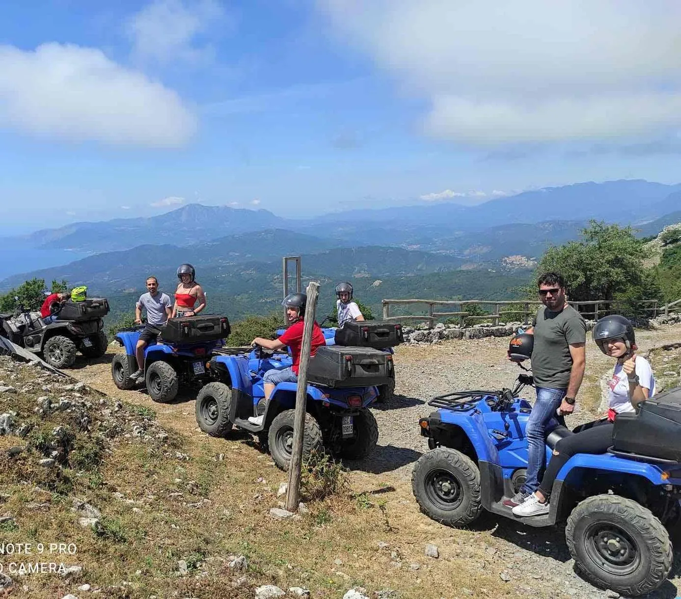 Escursione in quad nel Cilento