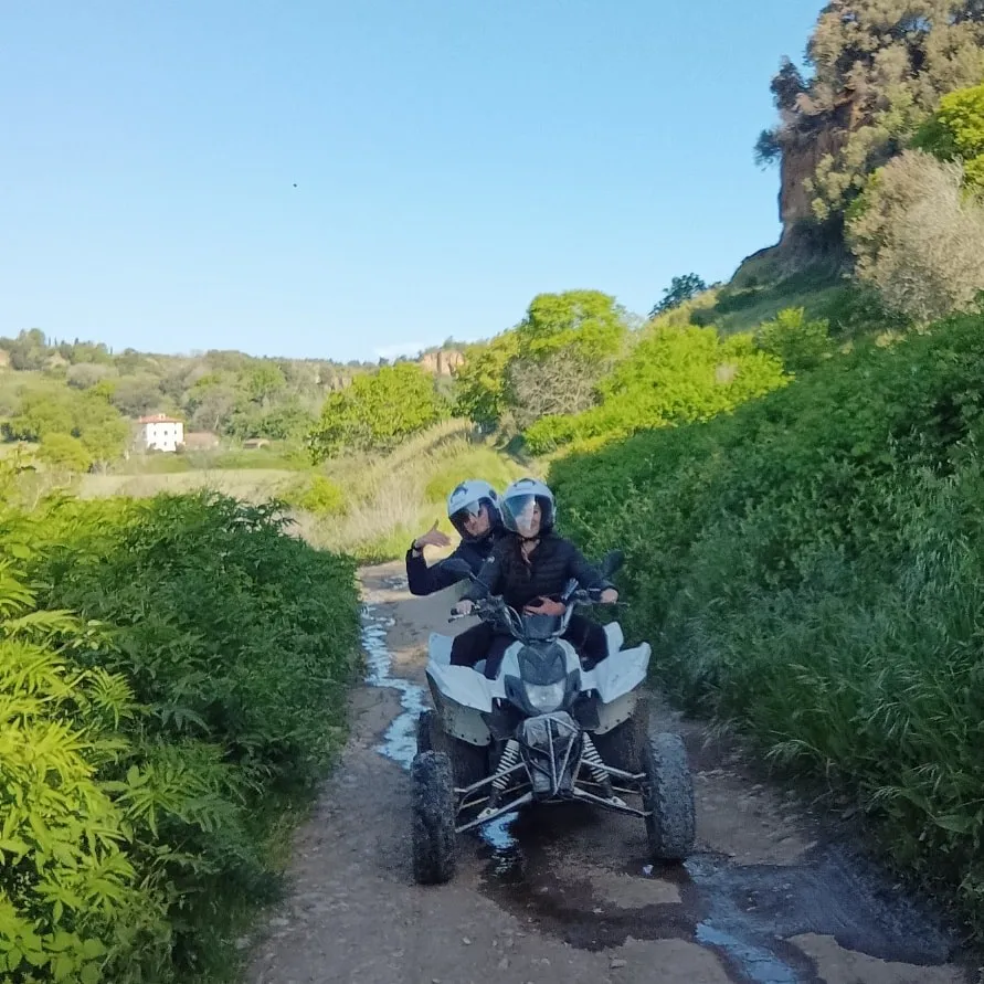 Escursione in Quad a Cerveteri fuori Roma