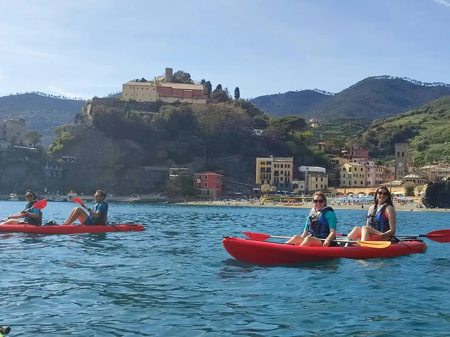 Giro in kayak alle Cinque Terre da Monterosso