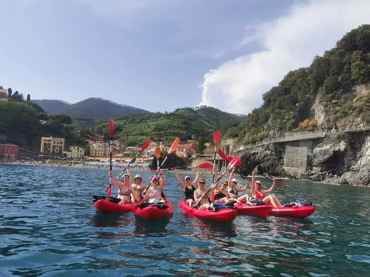 Giro in kayak alle Cinque Terre da Monterosso