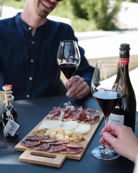 Degustazione in tenuta in Emilia