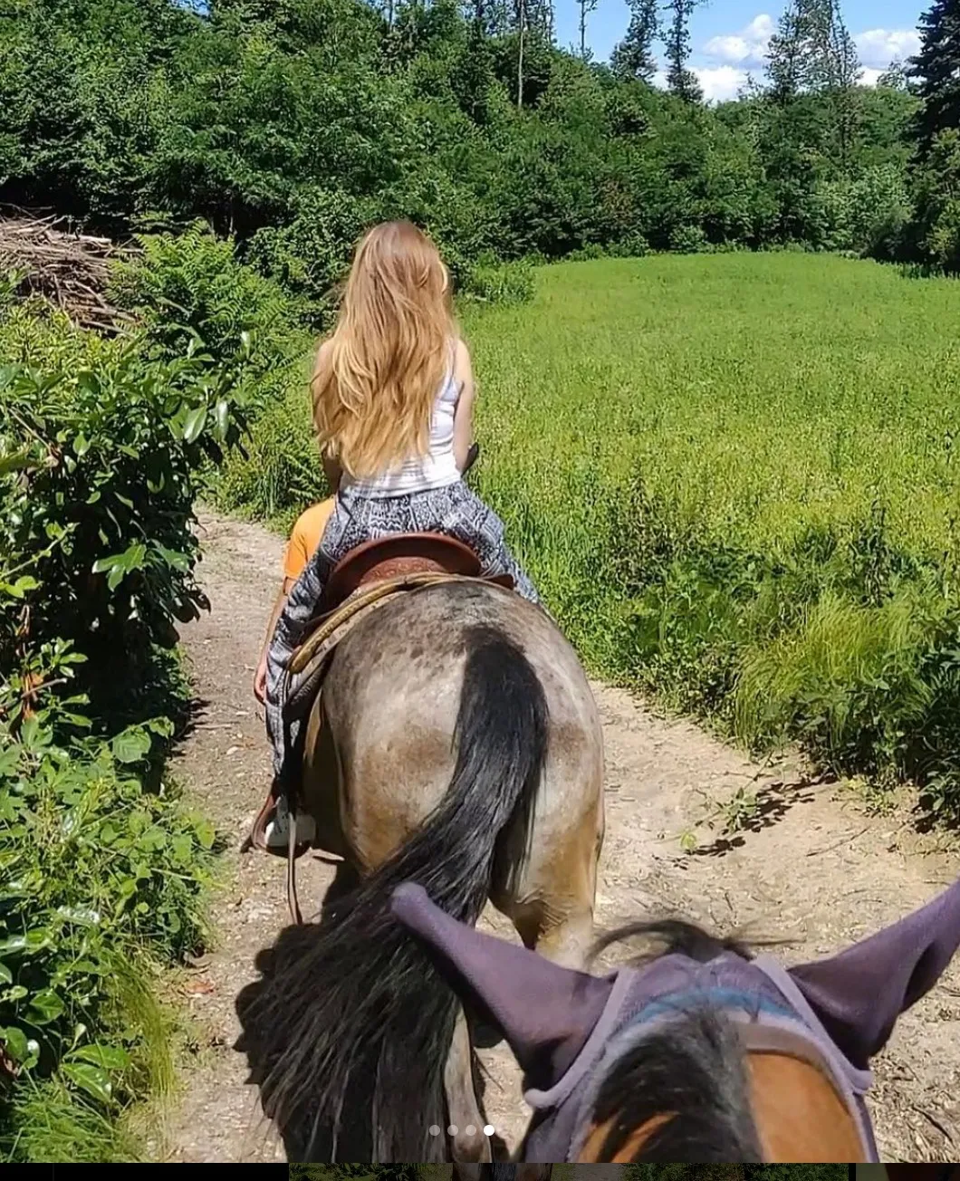 Passeggiata a cavallo al Lago Maggiore