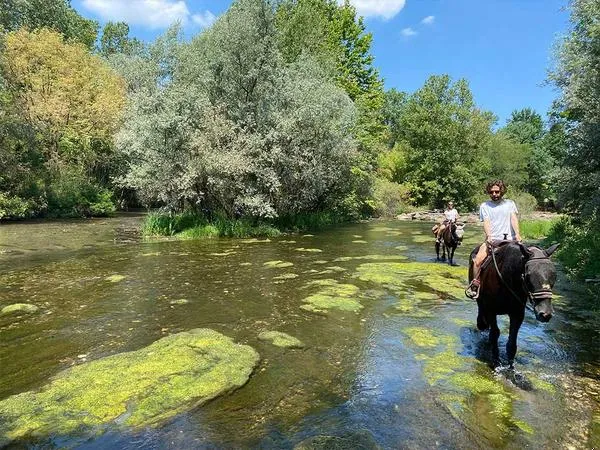 Passeggiata a cavallo nel Parco Lombardo del Ticino
