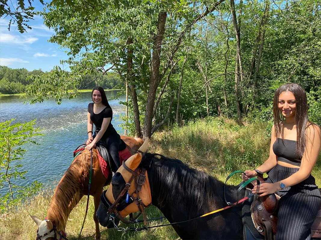 Passeggiata a cavallo nel Parco Lombardo del Ticino