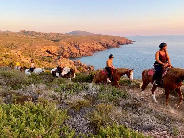 Passeggiata a cavallo a Sant'Antioco