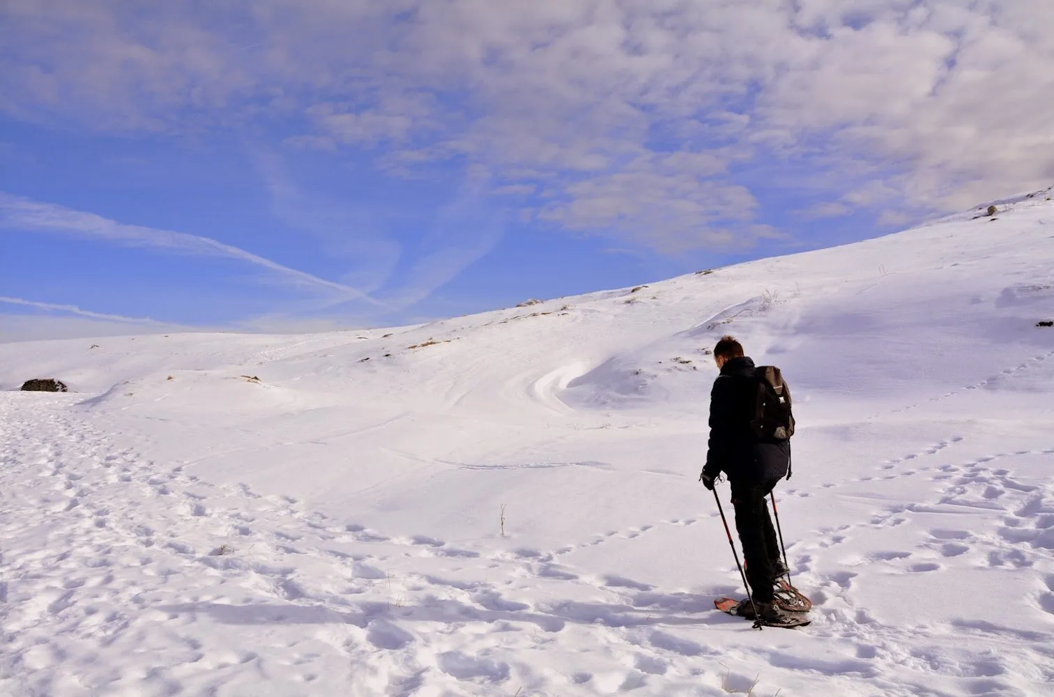 Ciaspolata in quota sulle montagne di Pila