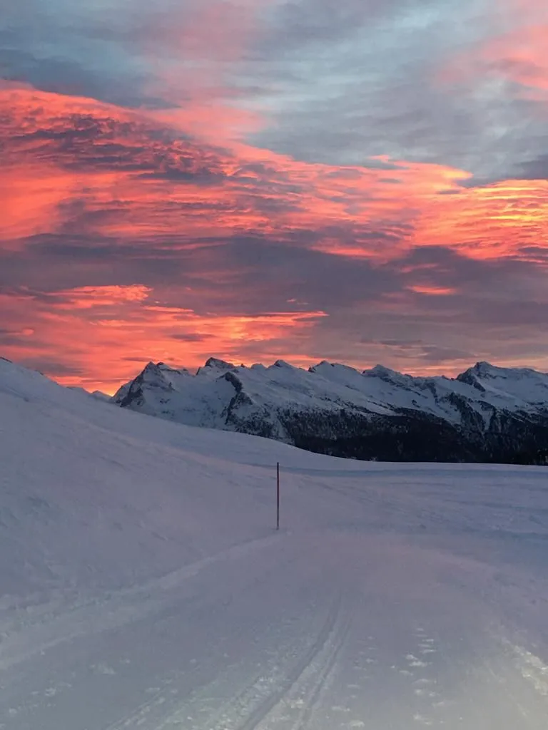 Cena in rifugio con motoslitta a Falcade