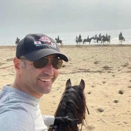 Passeggiata a cavallo in riva al mare a Caorle