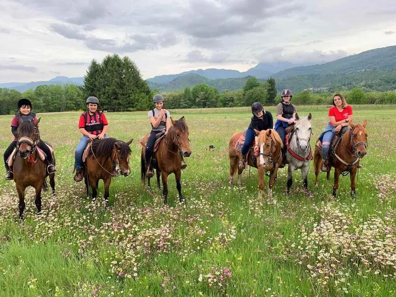 Passeggiata a cavallo in Garfagnana