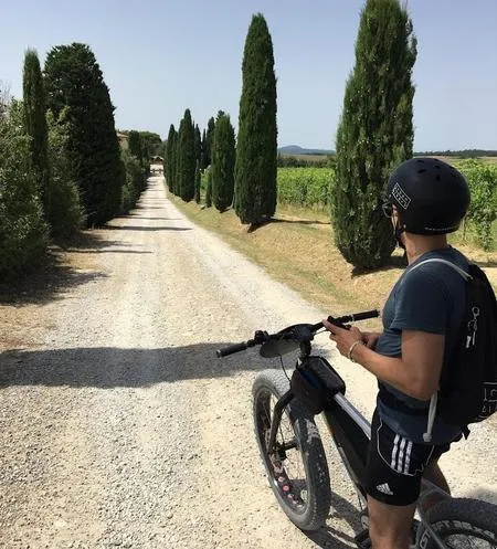 Giro in e-bike a Montepulciano
