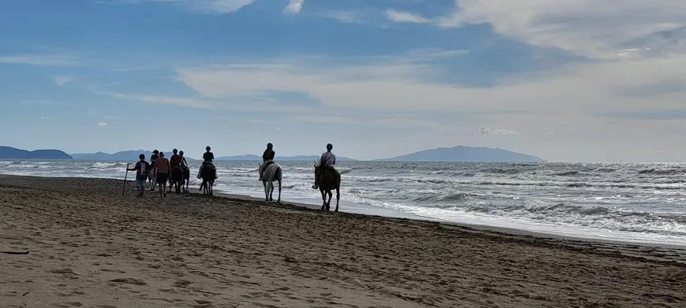 Passeggiata a cavallo a Castagneto Carducci