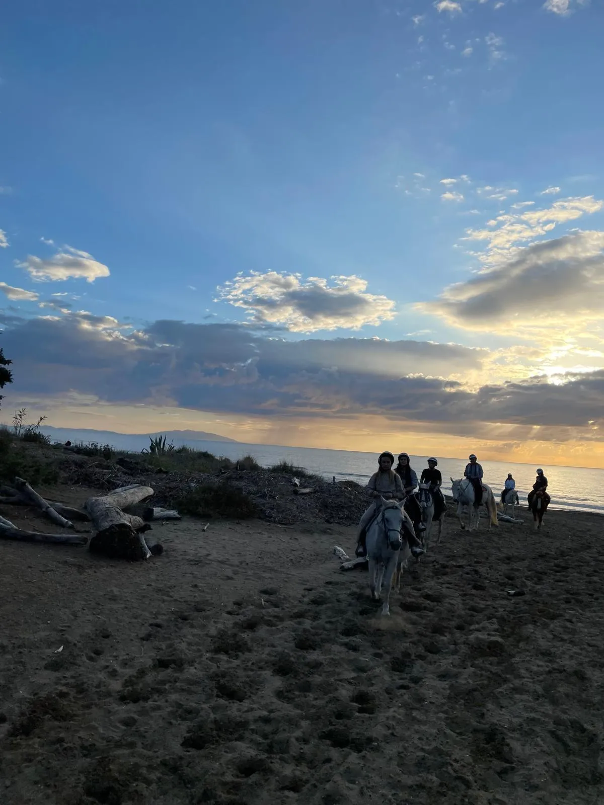 Passeggiata a cavallo a Castagneto Carducci