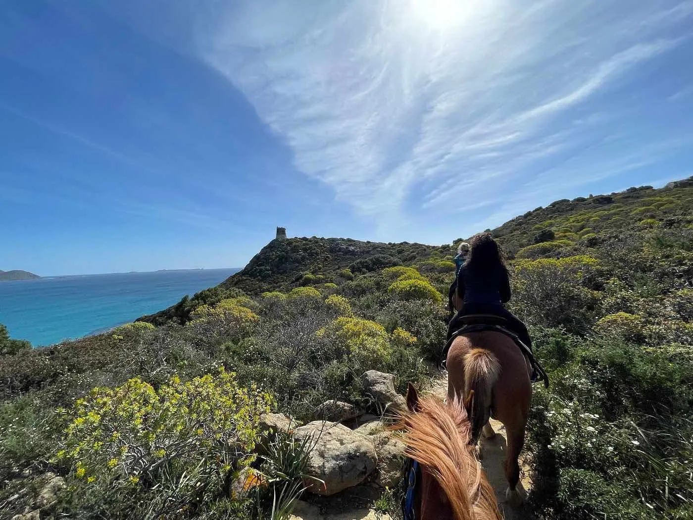 Passeggiata a cavallo a Villasimius