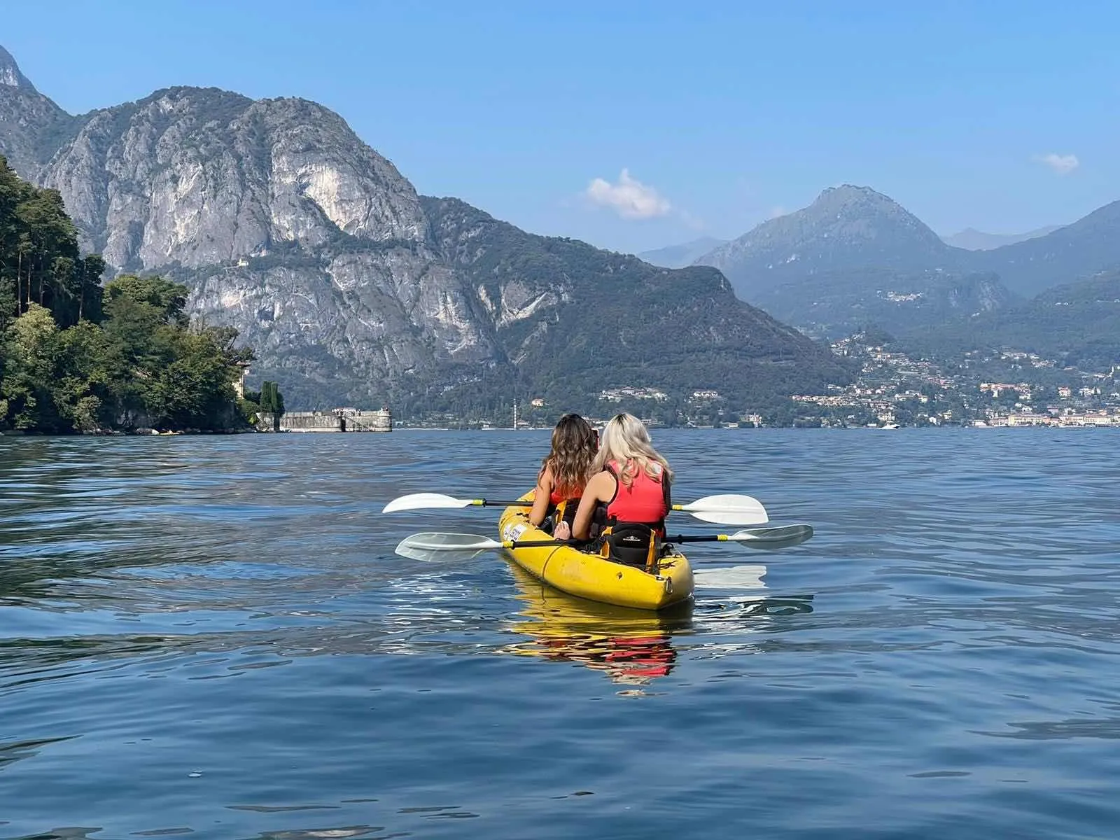 Kayak tour al Lago di Como da Bellagio