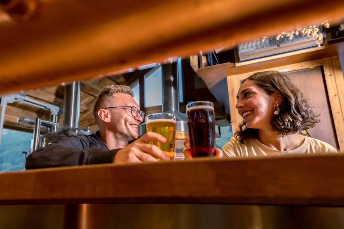 Degustazione di birra a Livigno