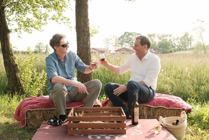 Picnic sulle colline di Bergamo a Scanzorosciate