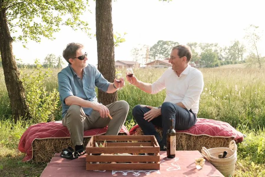 Picnic sulle colline di Bergamo a Scanzorosciate