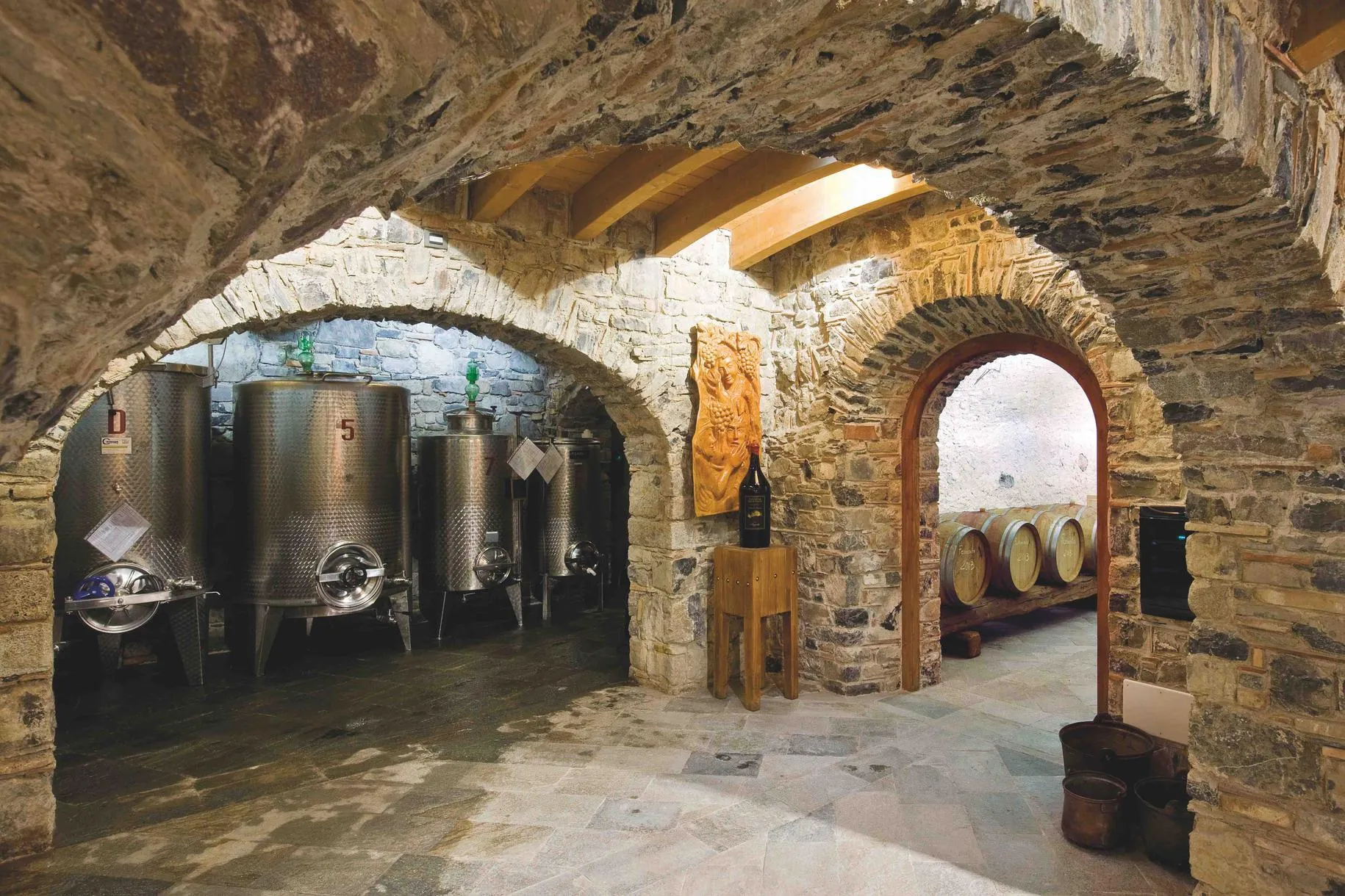 Degustazione e visita in cantina storica in Valcamonica
