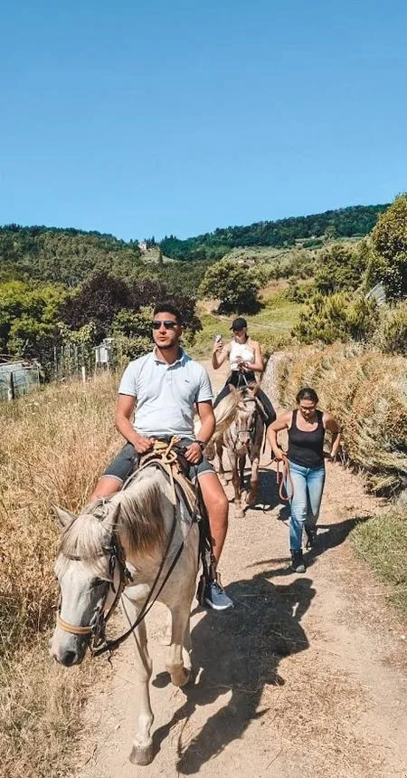 Passeggiata a cavallo nella campagna di Lucca