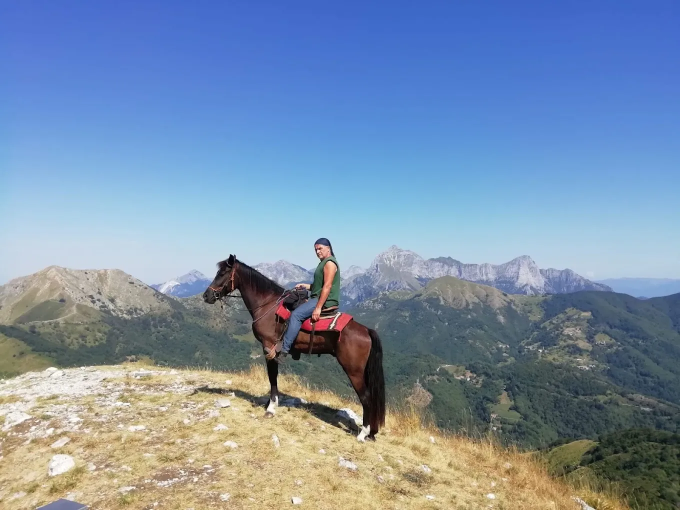 Passeggiata a cavallo nella campagna di Lucca