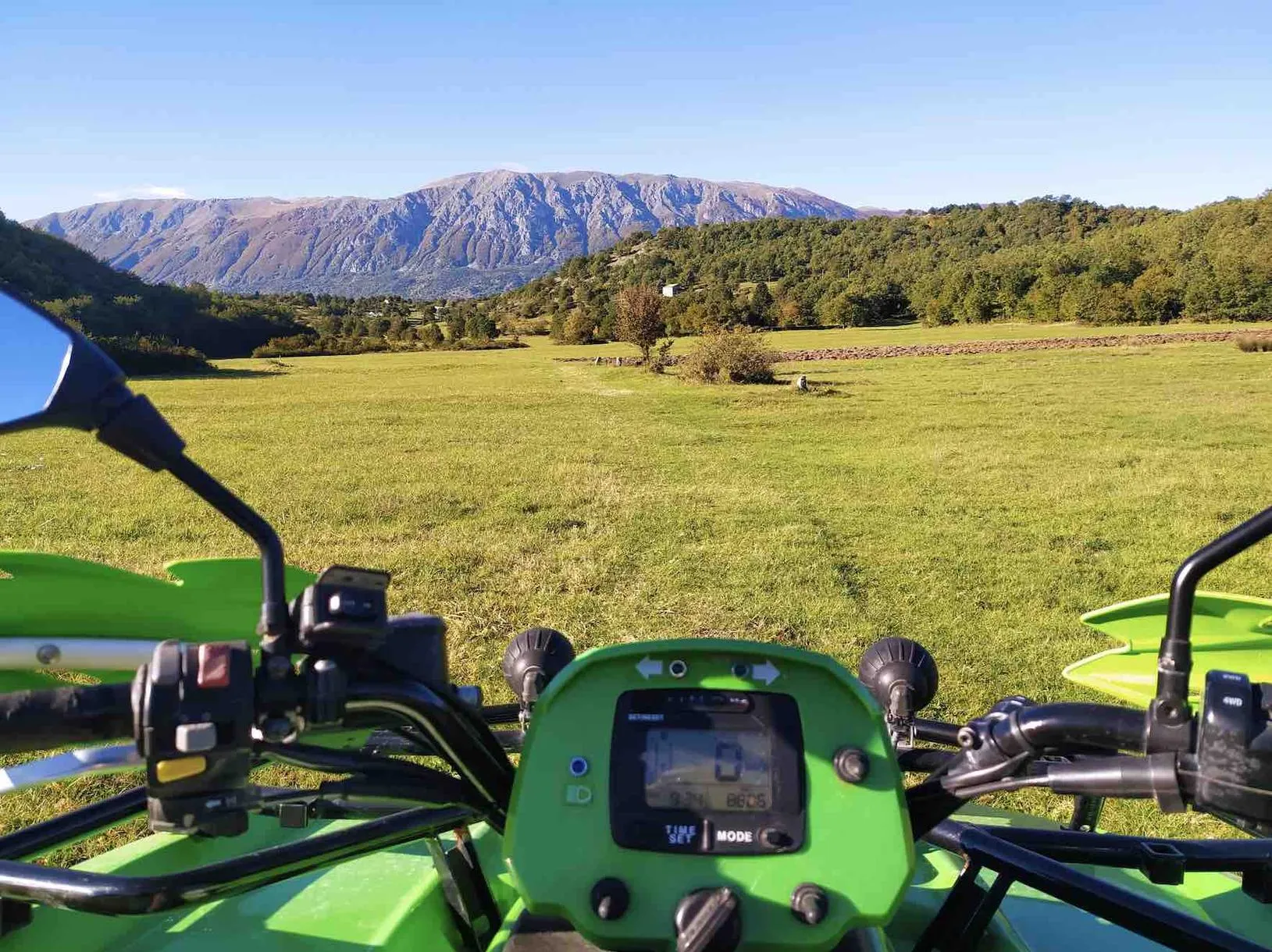 Escursione in quad nel Parco nazionale della Majella