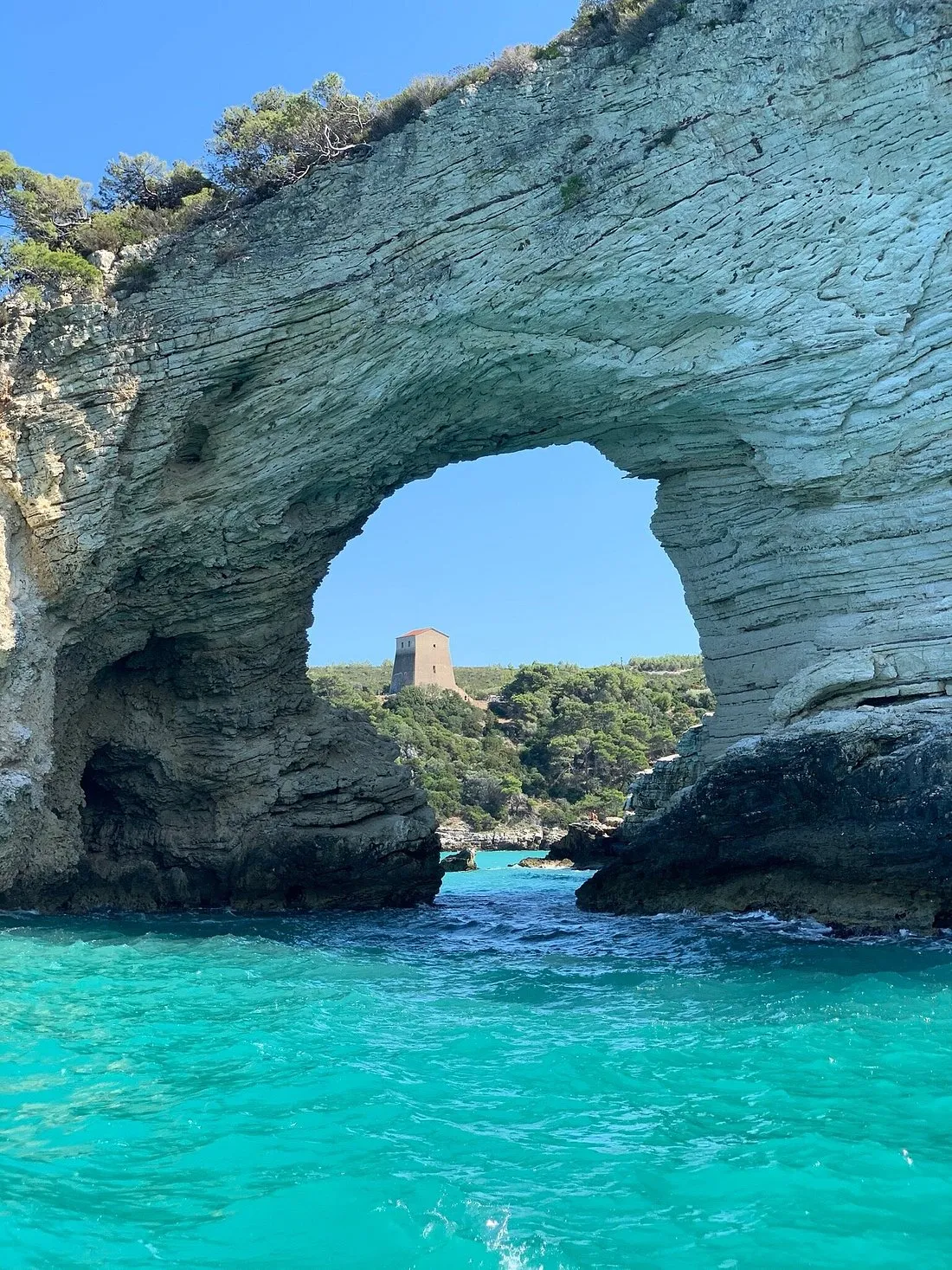 Giro in motobarca delle grotte marine di Vieste