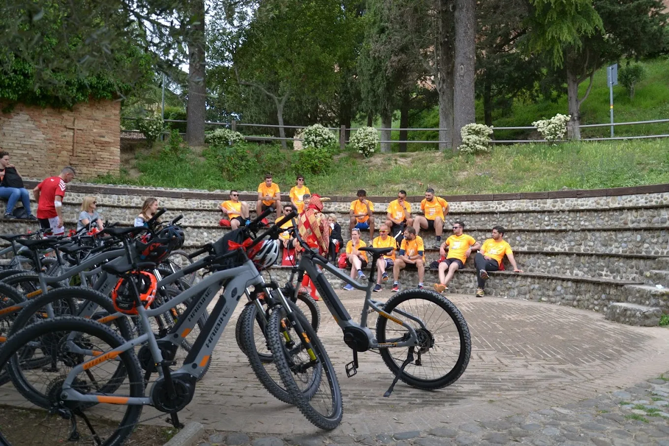 Giro in e-bike in Romagna nell'oasi del Conca