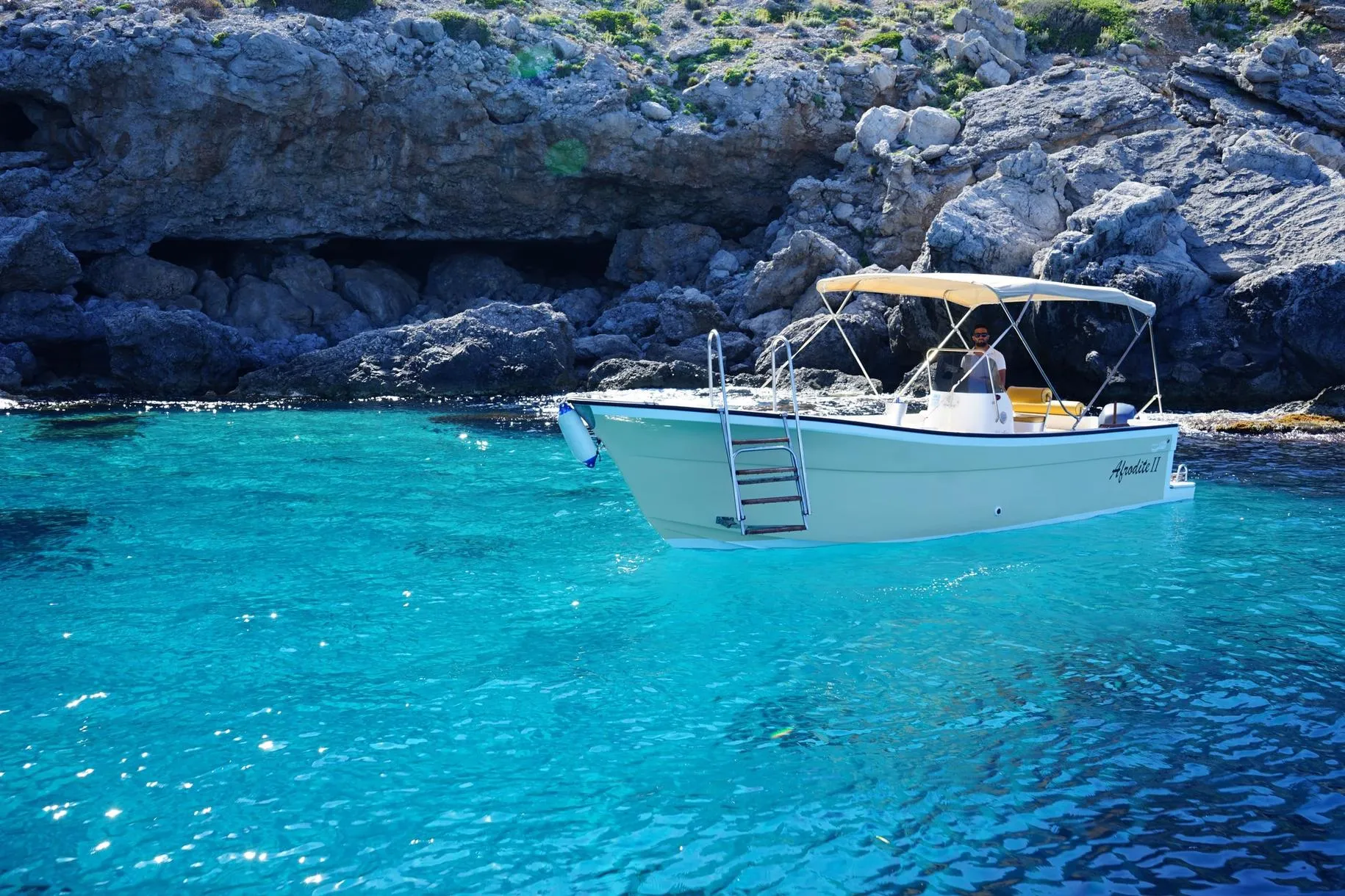 Giro in barca delle Isole Egadi da Marettimo con pranzo