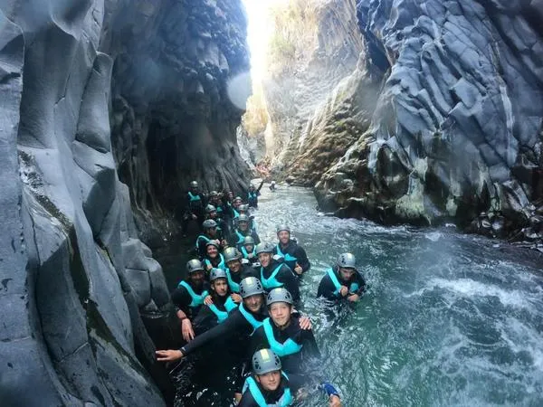 Body rafting alle Gole dell'Alcantara