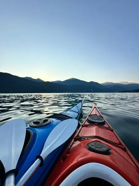 Giro in canoa sul Lago d'Orta