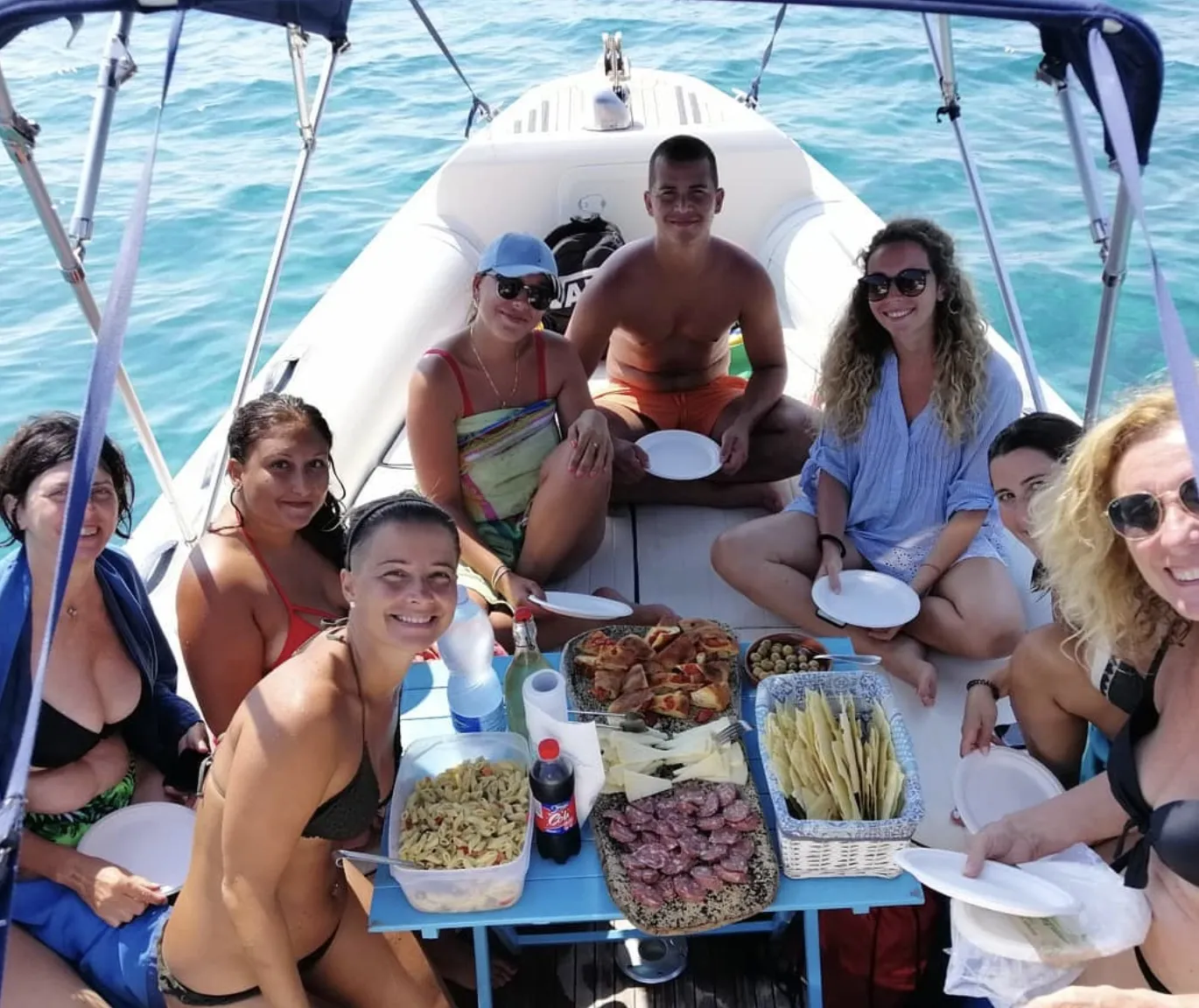 Escursione in gommone e pranzo da Teulada