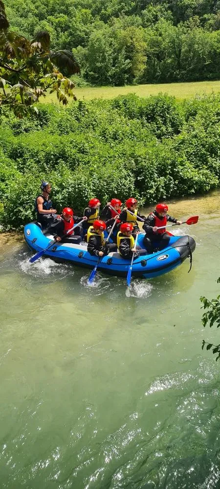 Discesa in rafting sui fiumi Nera e Corno da Vallo di Nera