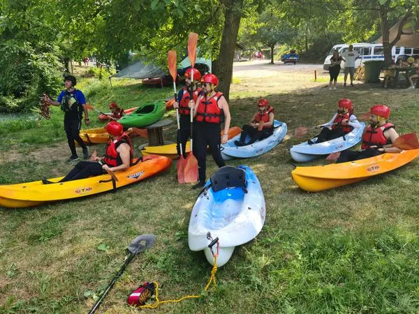 Discesa in canoa sul fiume Nera in Umbria