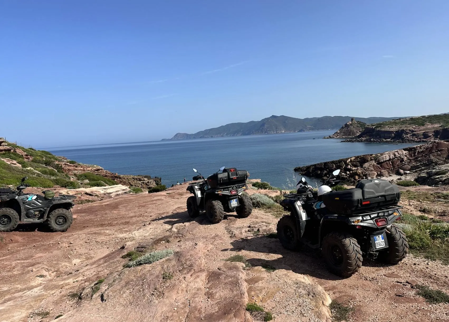 Escursione in quad ad Alghero con sosta bagno