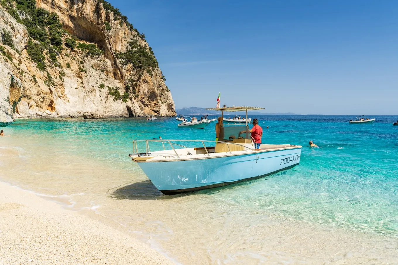 Gita in barca nell'Ogliastra da Arbatax con soste bagno