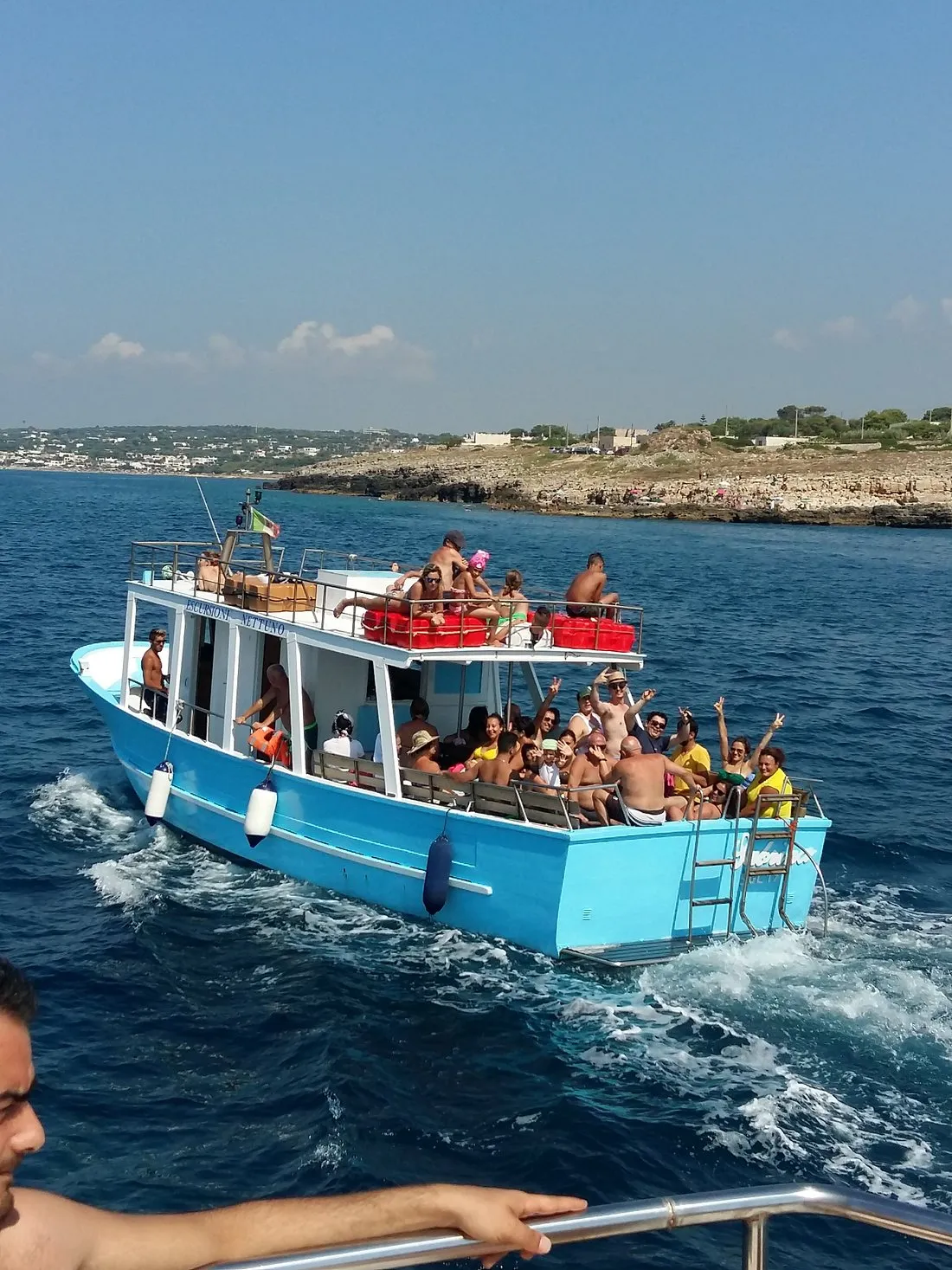 Escursione in barca da Torre Vado nel basso Salento
