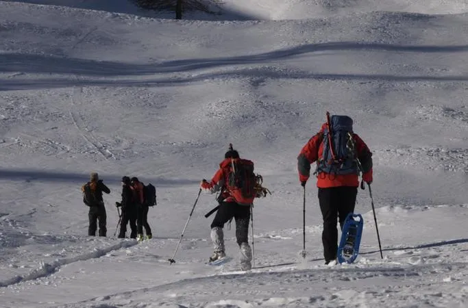 Escursione in ciaspole a Rhemes all'imbrunire