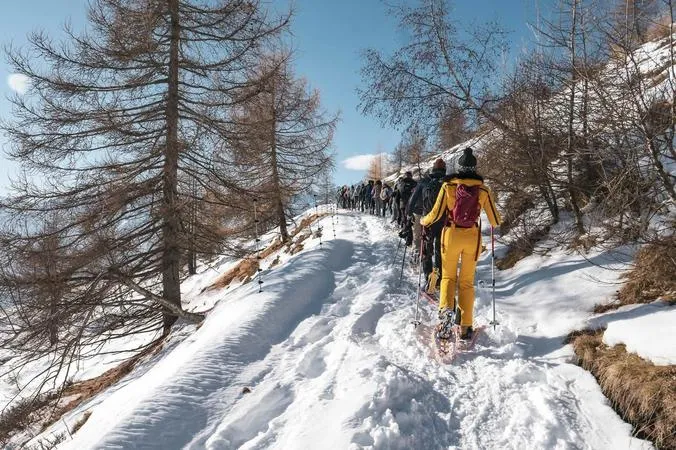 Escursione in ciaspole nelle Valli del Monviso