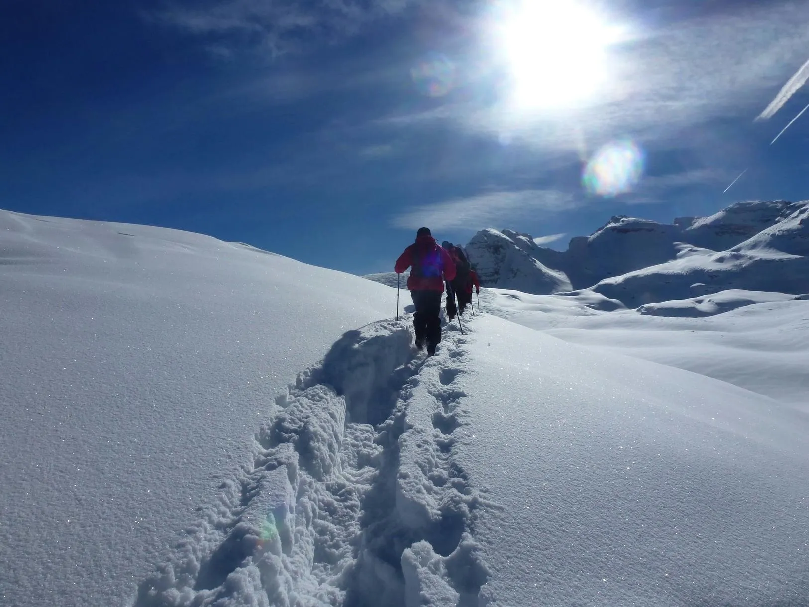 Ciaspolata in Val di Sole nel Parco Nazionale dello Stelvio