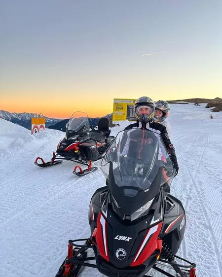 Escursione in motoslitta a Entracque in Valle Gesso