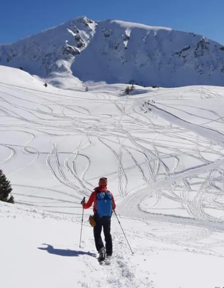 Ciaspolata di gruppo a Montecampione in Val Camonica