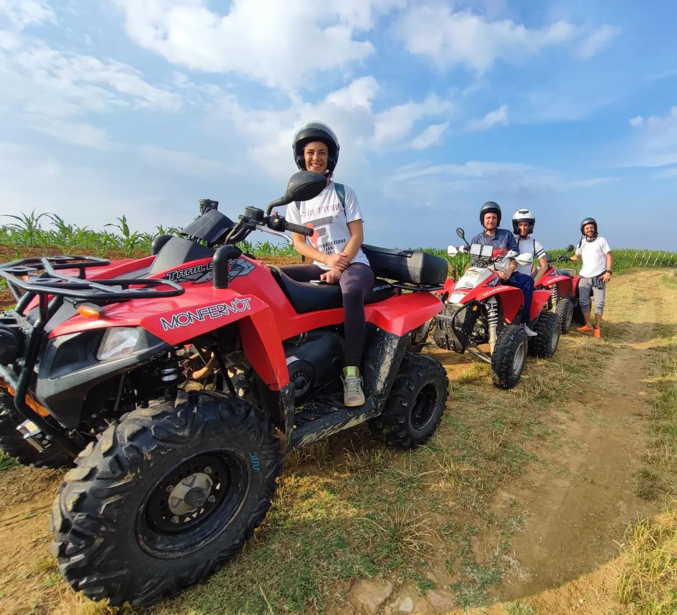 Escursione in Quad sulle colline del Monferrato