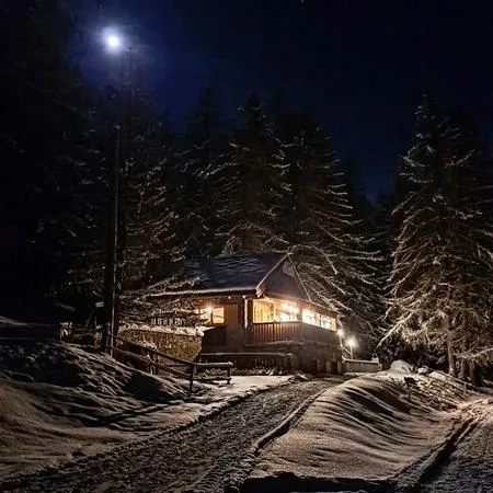Cena in baita con trasporto in motoslitta a Cogne