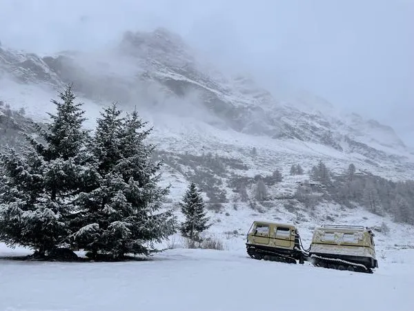 Notte in baita con cena e trasporto in motoslitta a Rhêmes Notre Dame