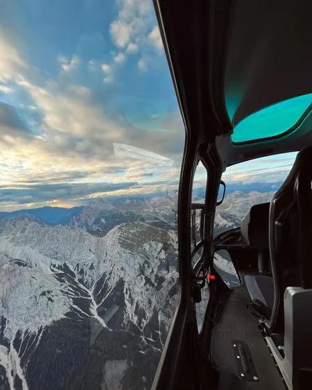 Giro in elicottero sul Lago di Braies da Valdaora