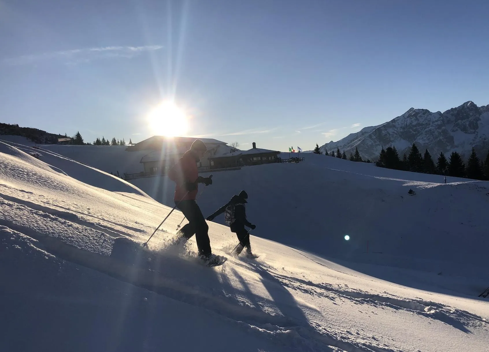 Escursione in ciaspole ad Andalo sulla Paganella